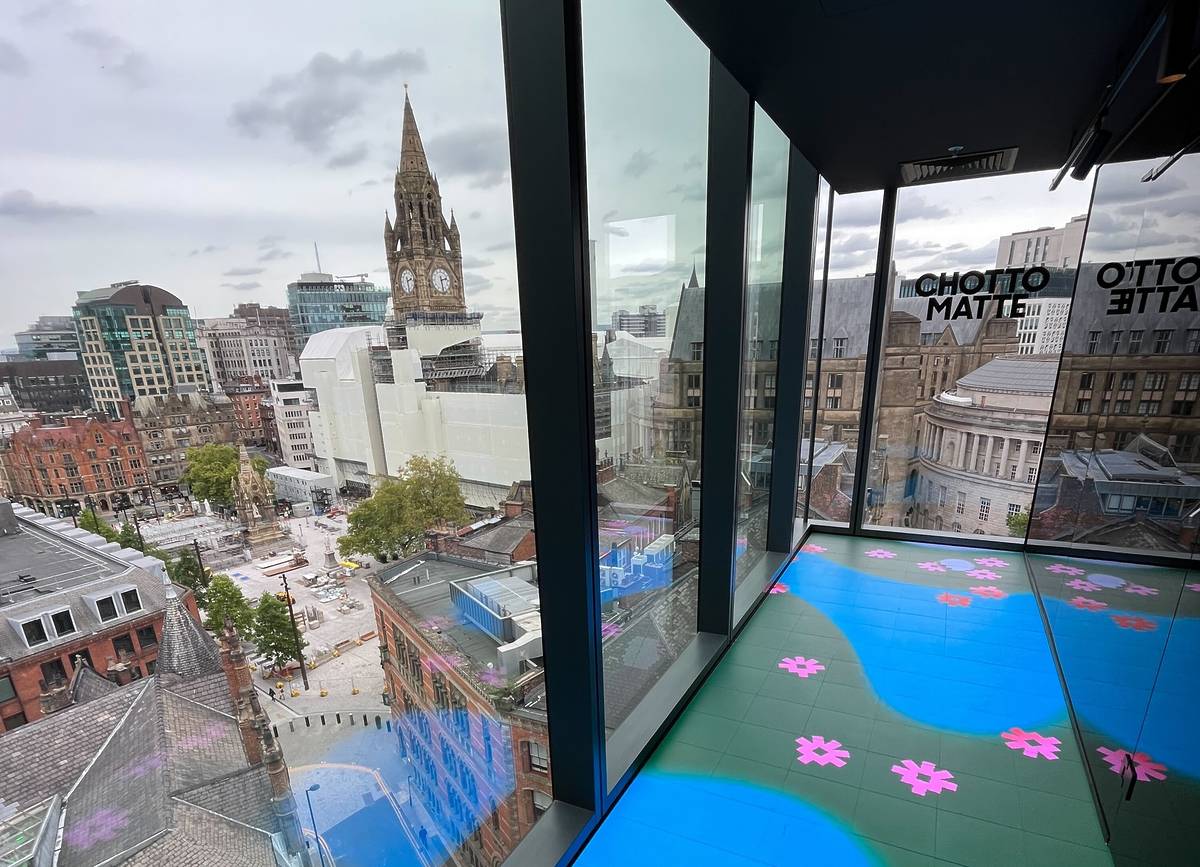 view of manchester town hall from chotto matte