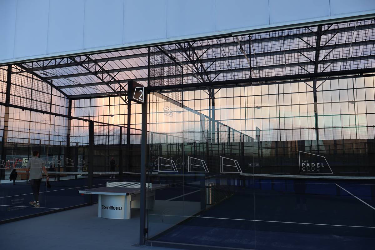 The Padel Club TraffordCity facility