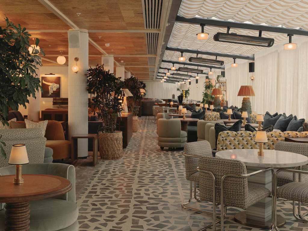top floor of soho house manchester