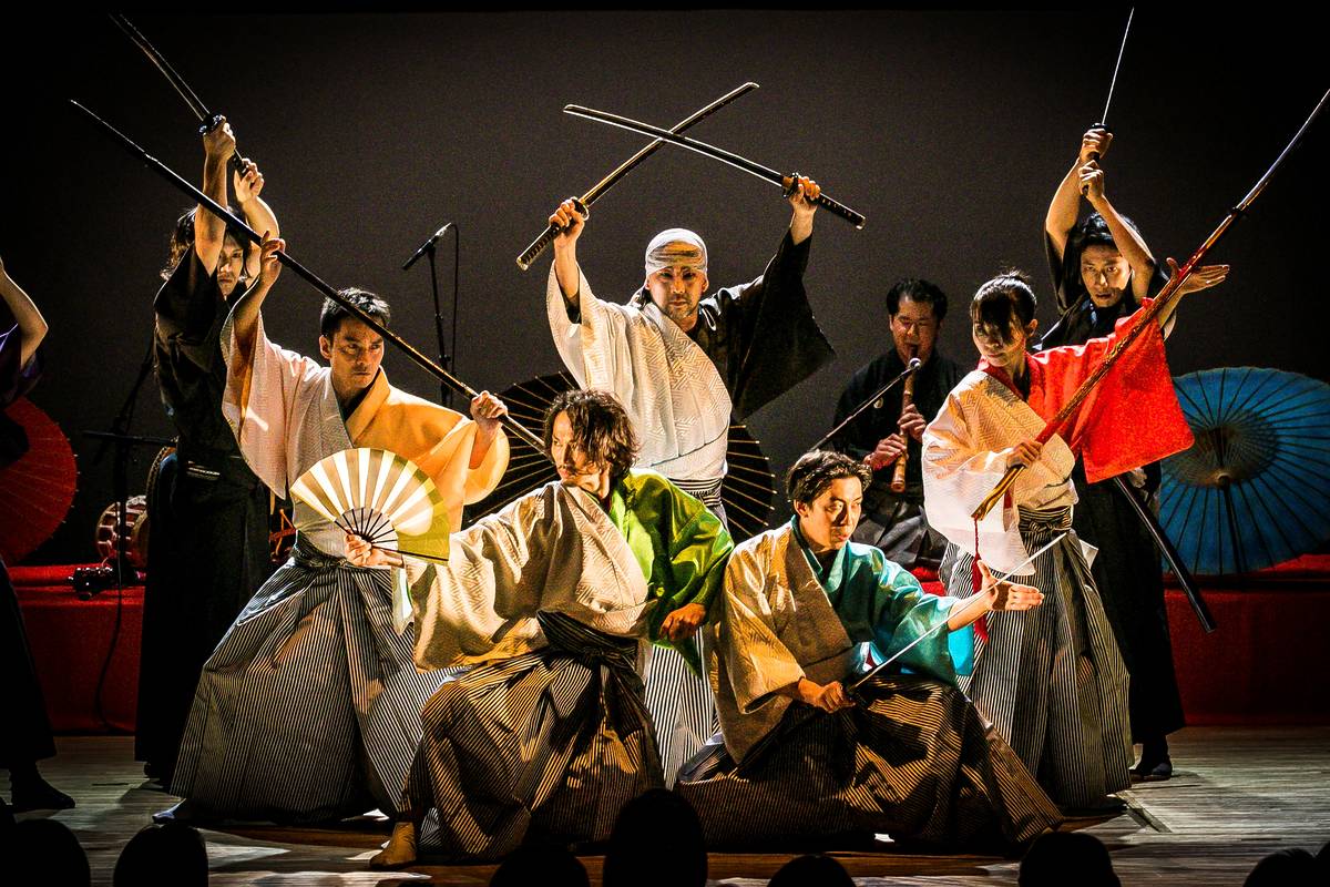 japan week manchester samurai performance