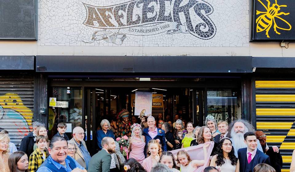 Manchester’s World-Famous Independent Emporium Afflecks Has Hosted Its First Ever Wedding