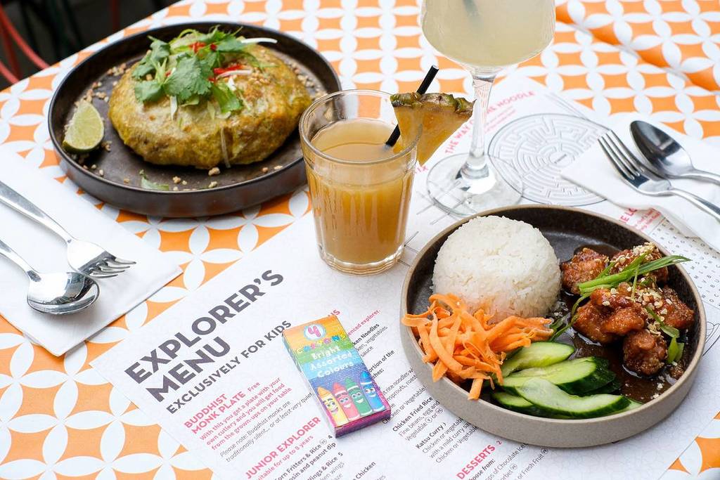 Kids Menu at Tampopo