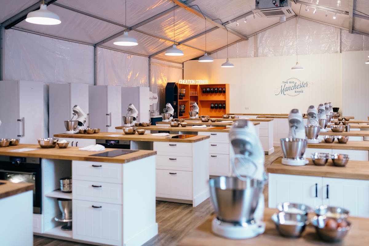 the big manchester bake kitchen marquee