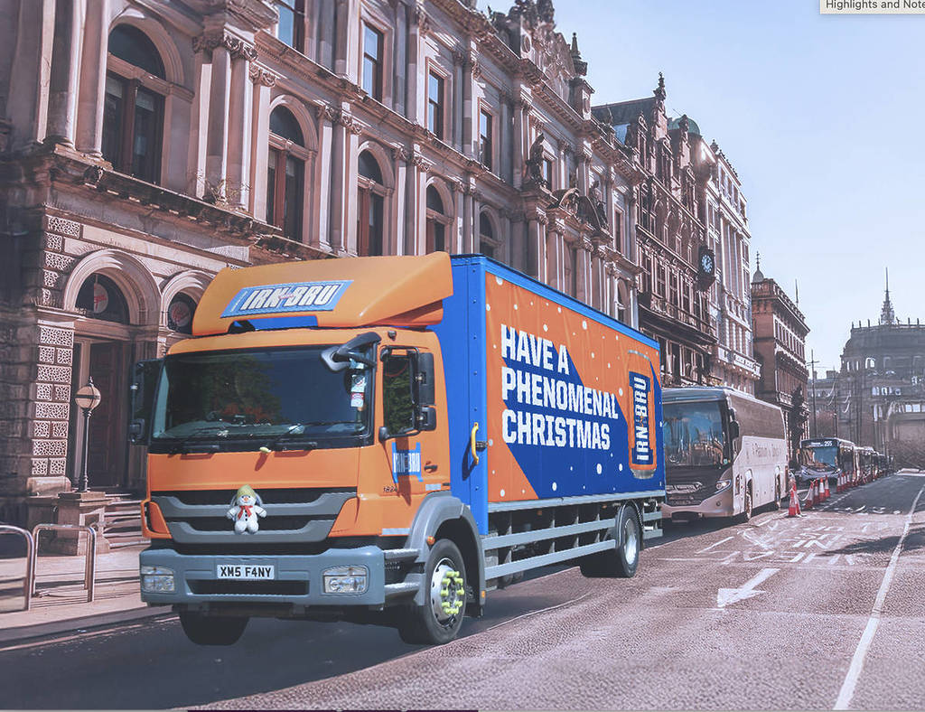 Irn-Bru Is Launching A Christmas Truck To Help Mancs Get Over Their Festive Party Hangovers – The Exact Dates