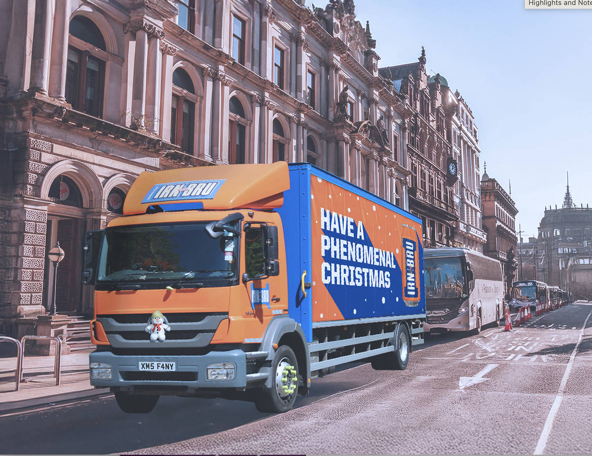 Iron bru christmas ad