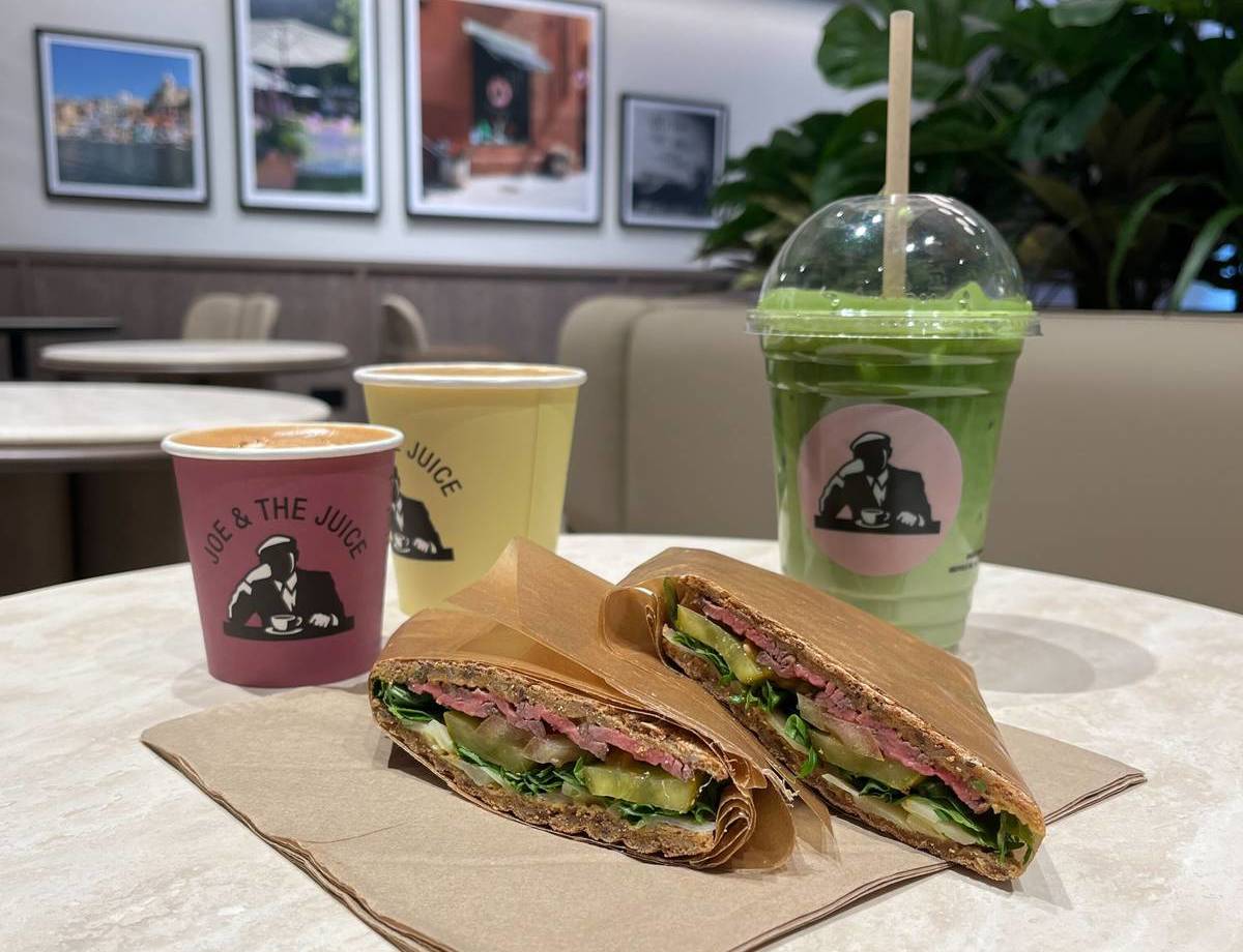 joe and the juice drinks and sandwich opening in manchester
