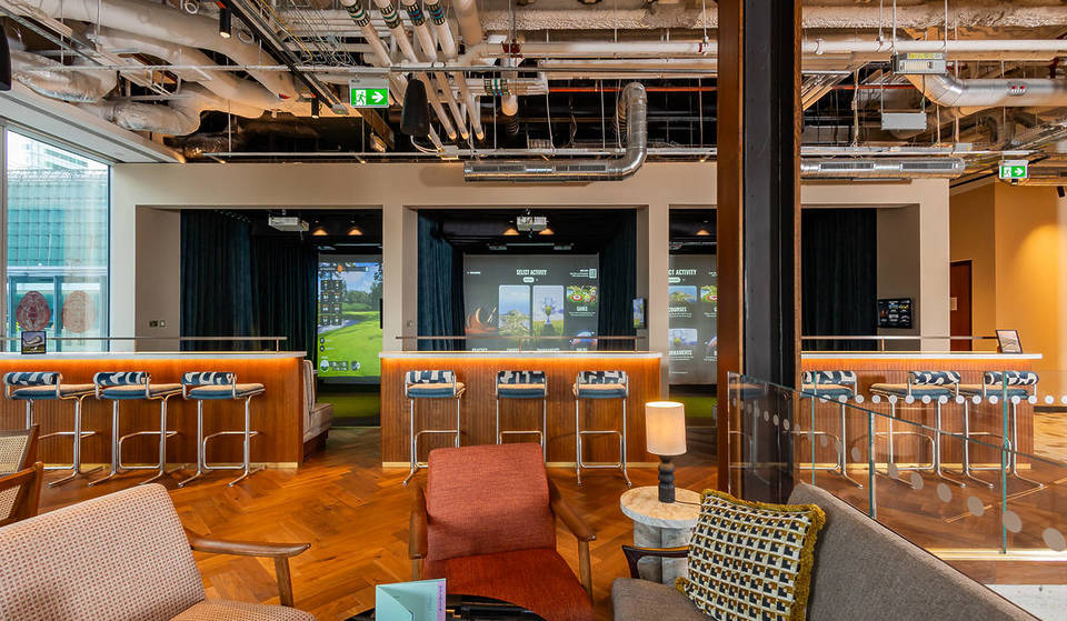 A New, Indoor Golf Bar Is Coming To Manchester This Autumn – Featuring 10 Golf Simulator Bays And Shuffleboard
