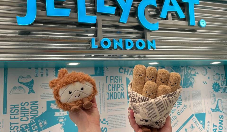 A Second Jellycat Store Has Opened In Manchester With An Exclusive Cuddly Fish & Chips Collection