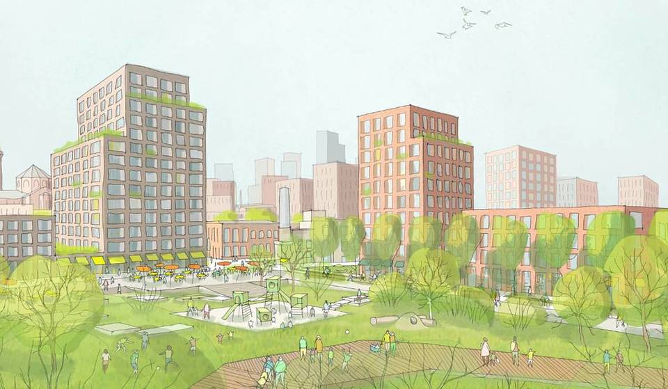 Strangeways Regeneration Plans Revealed Including New 60-Acre Park And 7,000 Homes