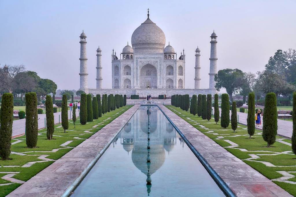 taj mahal in india where flights are starting to manchester