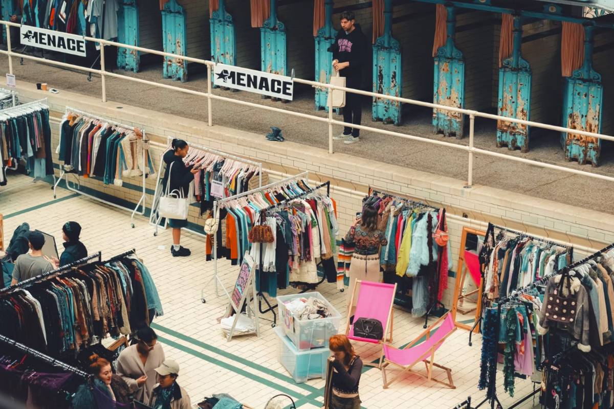 The UK’s biggest thrift & vintage market is returning to this iconic Manchester landmark next weekend with over 100 stalls under one roof – featuring a free clothes swap, food & drink and live DJs all day
