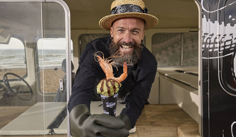 A First Of Its Kind ‘Fishy’ Van Is Giving Away Free Seafood Soft Serve Cones In Manchester