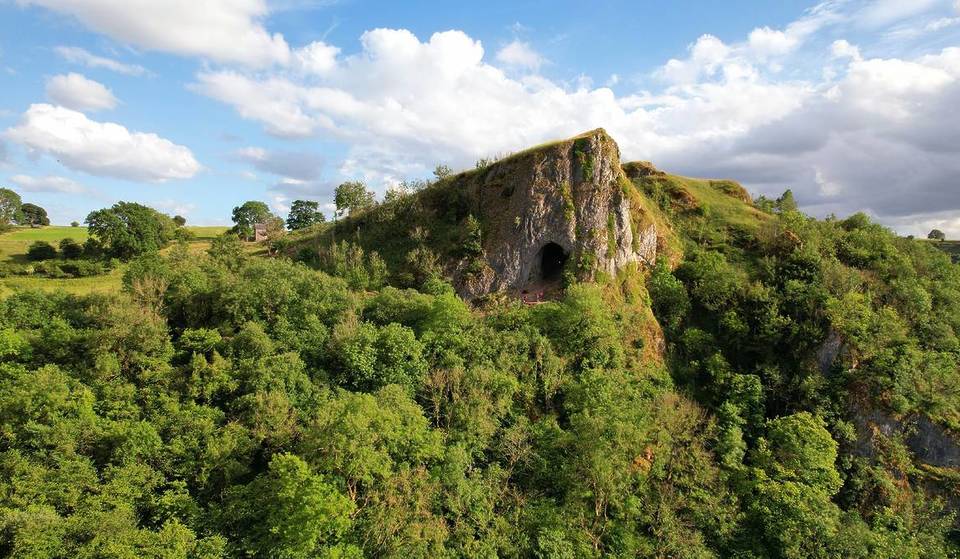 ‘Plucked straight from fantasy’: The ancient Peak District cave 90 minutes from Manchester crowned the UK’s top cavern, with breathtaking high-altitude autumn views