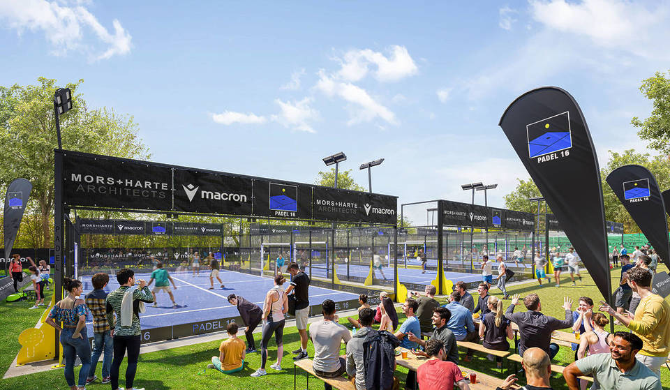 A New Padel Facility Backed By A Pro-Footballer Is Opening In Greater Manchester This May