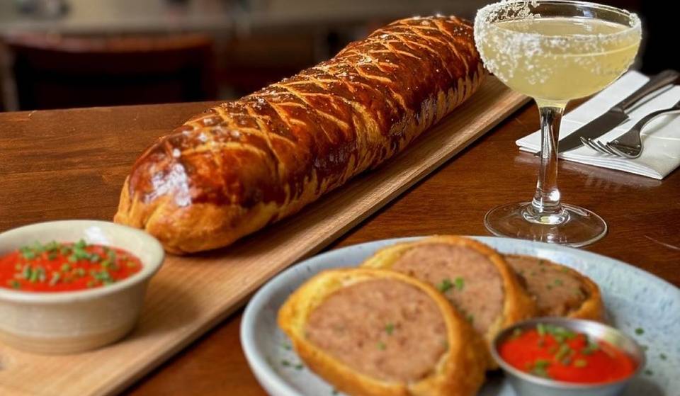 You Can Get A 15-Inch Honey Pork Sausage Roll At This Northern Quarter Favourite &#8211; And &#8216;Gregs&#8217; Get A Free Slice This Week