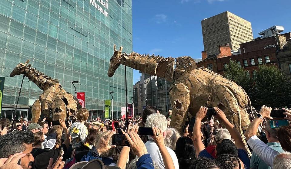 A Giant Animal Puppet Stampede Stormed Through Manchester Last Night &#8211; Here&#8217;s Where You Can Catch Them Around Greater Manchester This Weekend