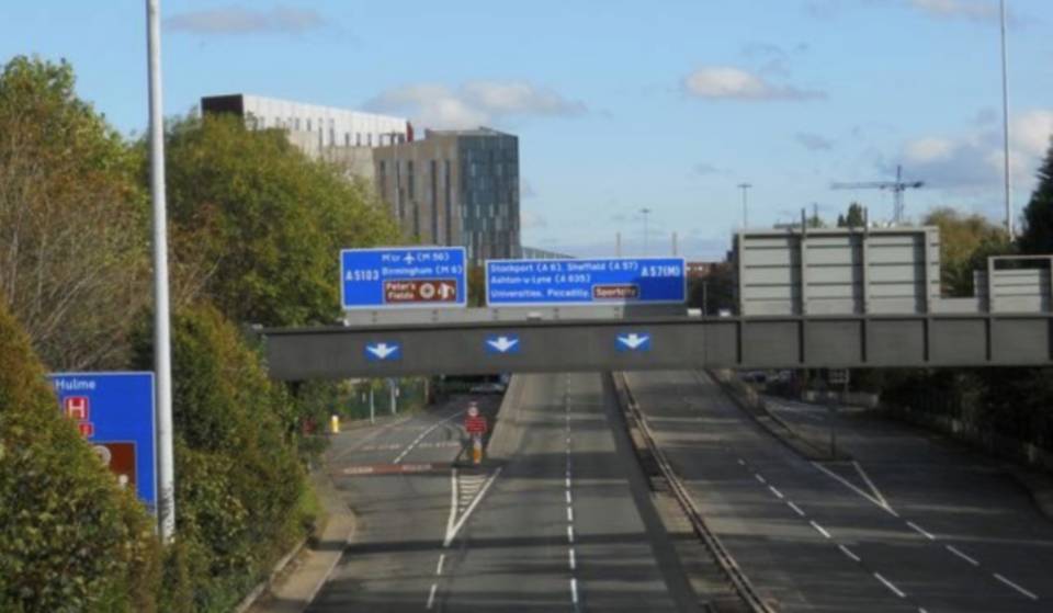 Manchester’s Busiest Road Mancunian Way Is Set To Partially Close Next Week For Six Days &#8211; Closure Dates And Times