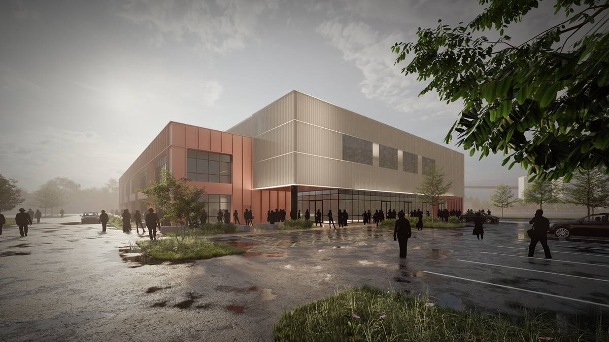 traffordcity ice arena cgi mock up exterior