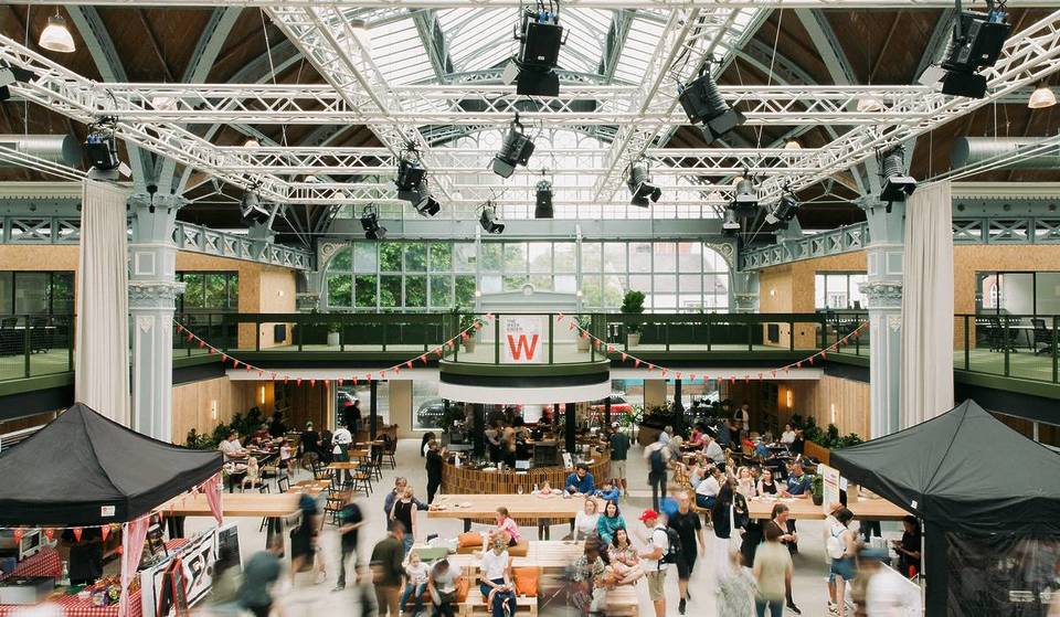 This Iconic Manchester Building Has Been Revived As A Bustling Market Hall &#8211; With Over 40 Artisanal Market Stalls &#038; Live Music