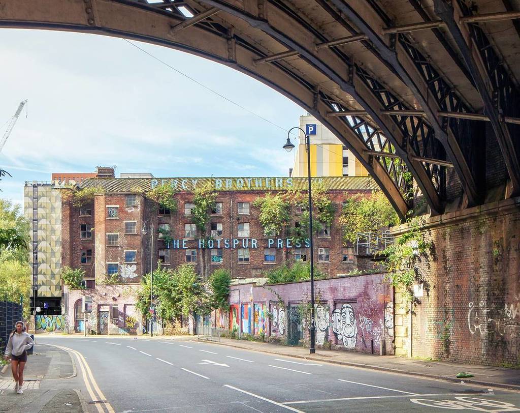hotspur press manchester under bridge