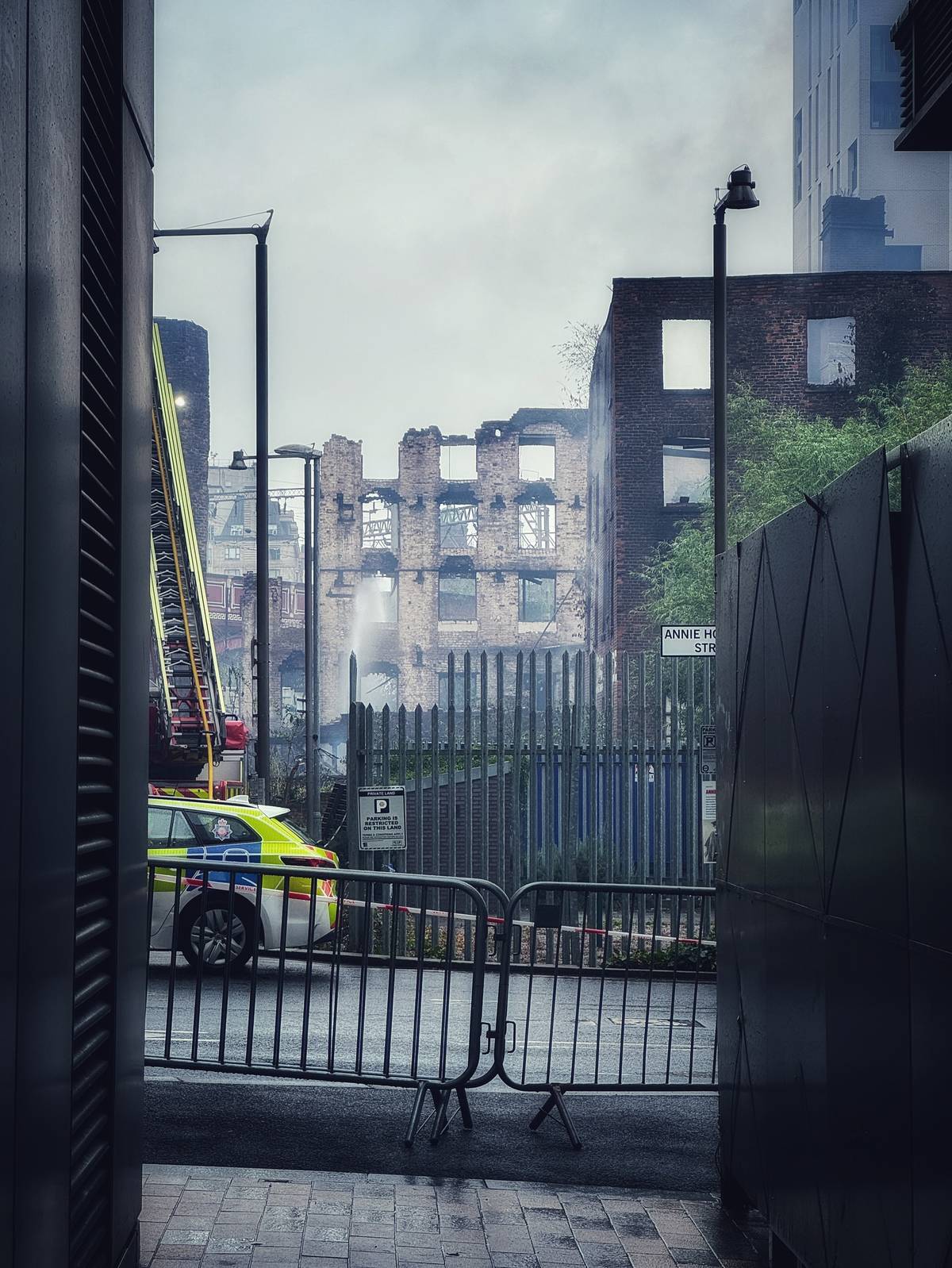 collapse of hotspur press building thisisourmanchester