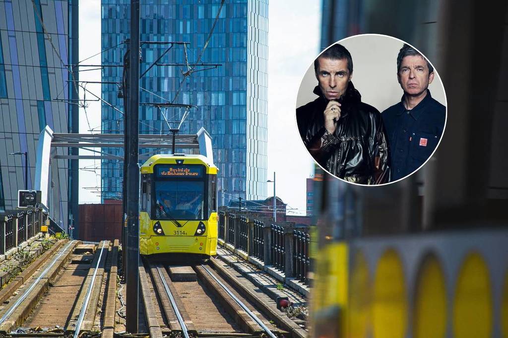 Late-Night Trams Will Run For Oasis Heaton Park Shows – Everything You Need To Know Including Tram Map & Times