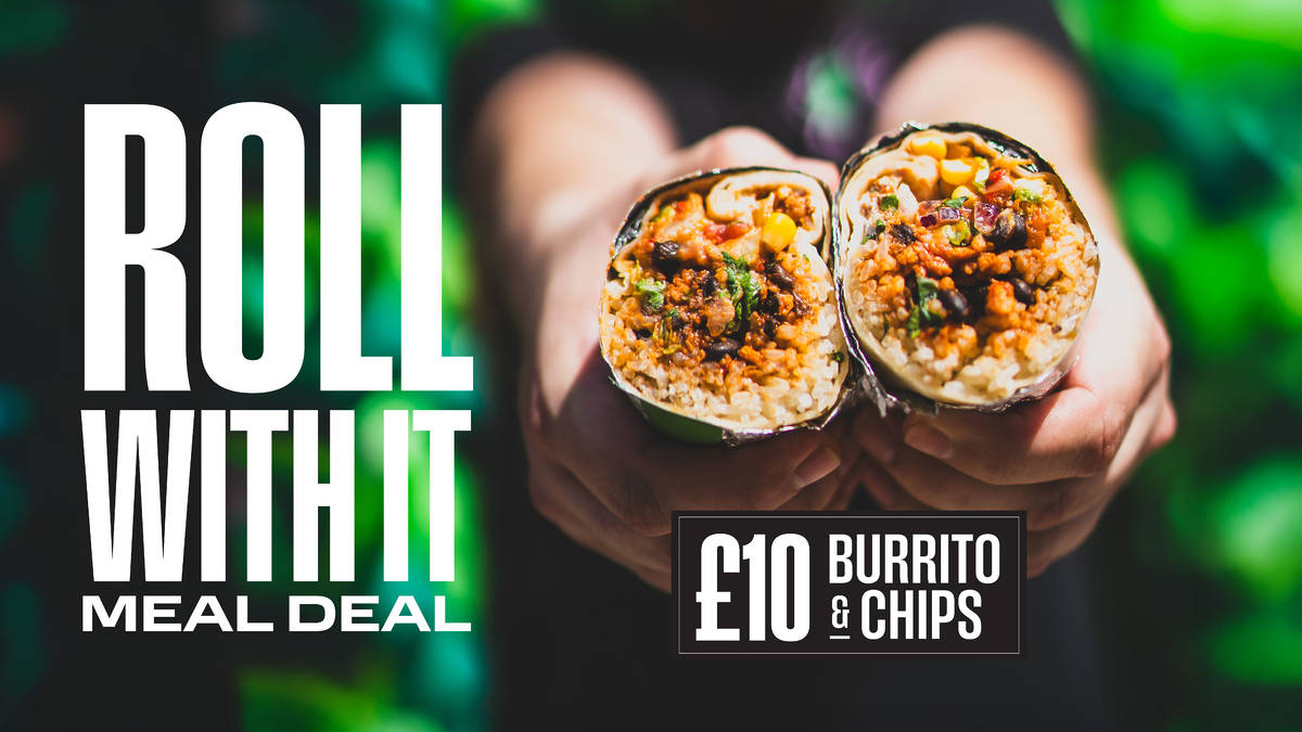 roll with it zambrero burrito deal