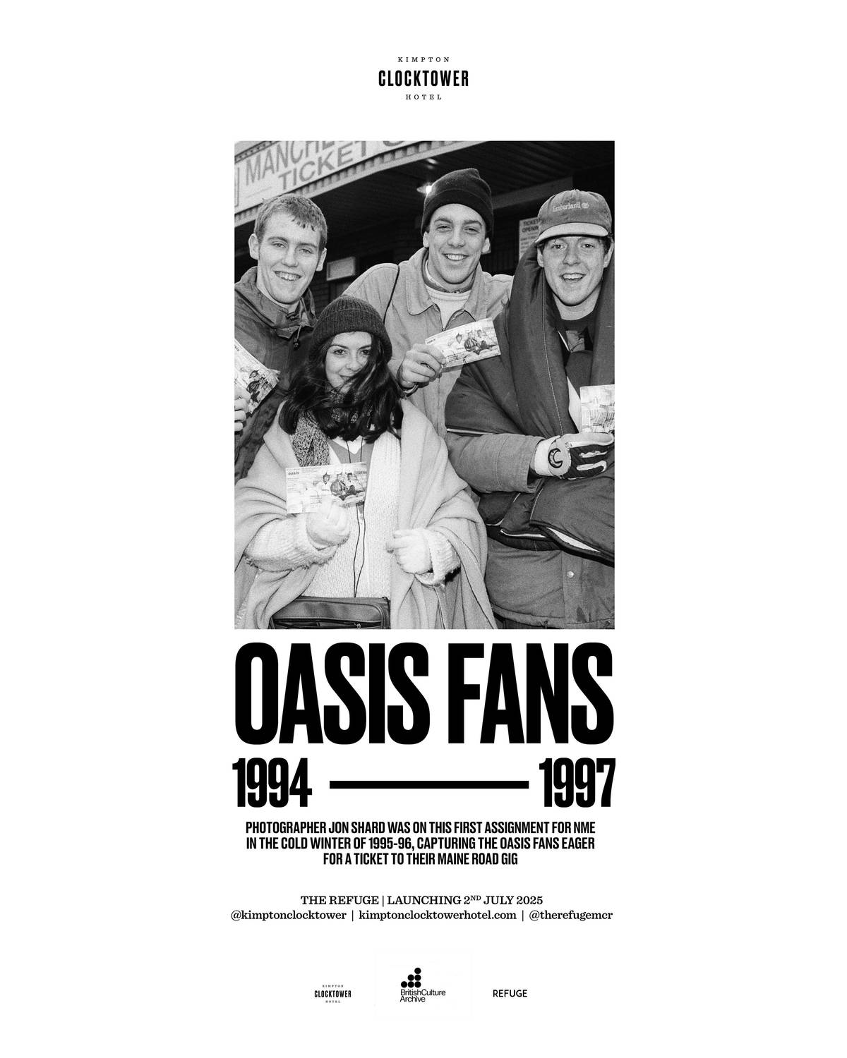 oasis exhibition poster kimpton