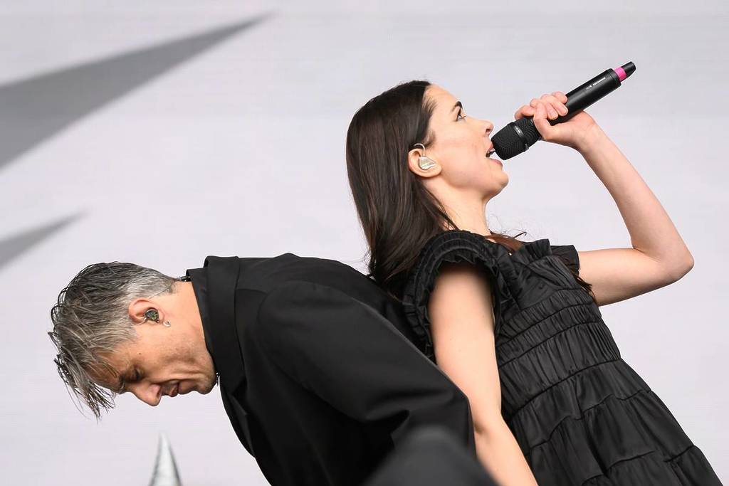 confidence man at glastonbury curating warehouse project show