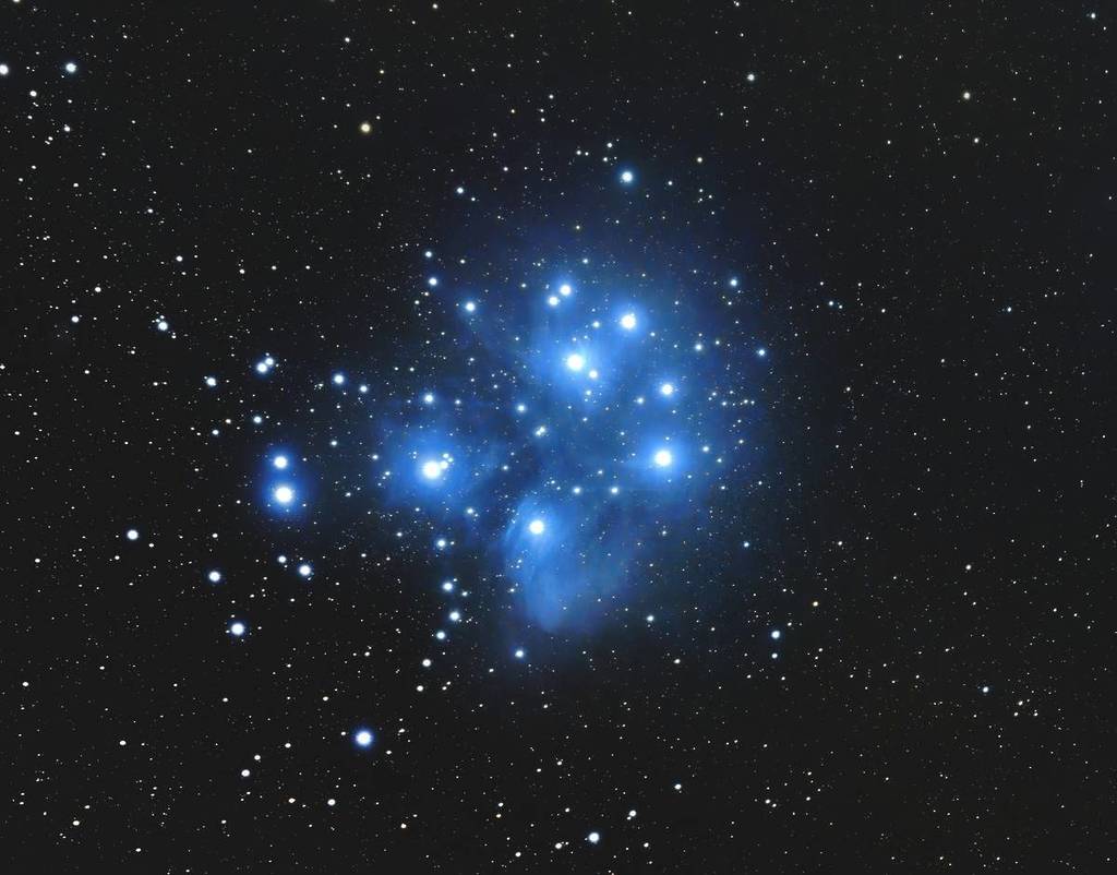 pleiades blue cluster will be visible with venus from manchester