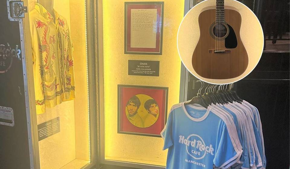 Rare Oasis Memorabilia Set To Go On Display At This Manchester Restaurant &#8211; Including Noel&#8217;s Guitar, Handwritten Lyrics &#038; Rare Posters