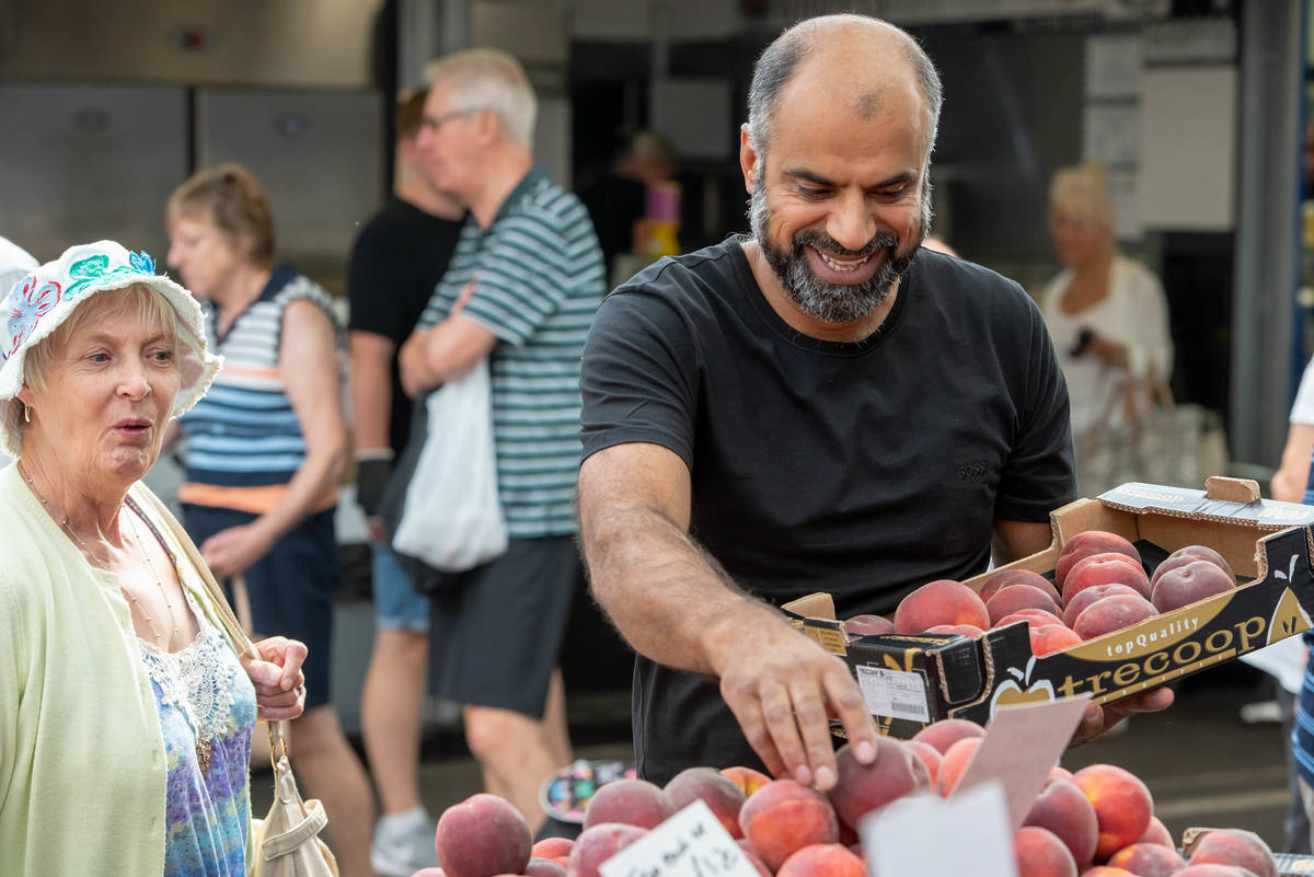 iddons fruit and veg stall