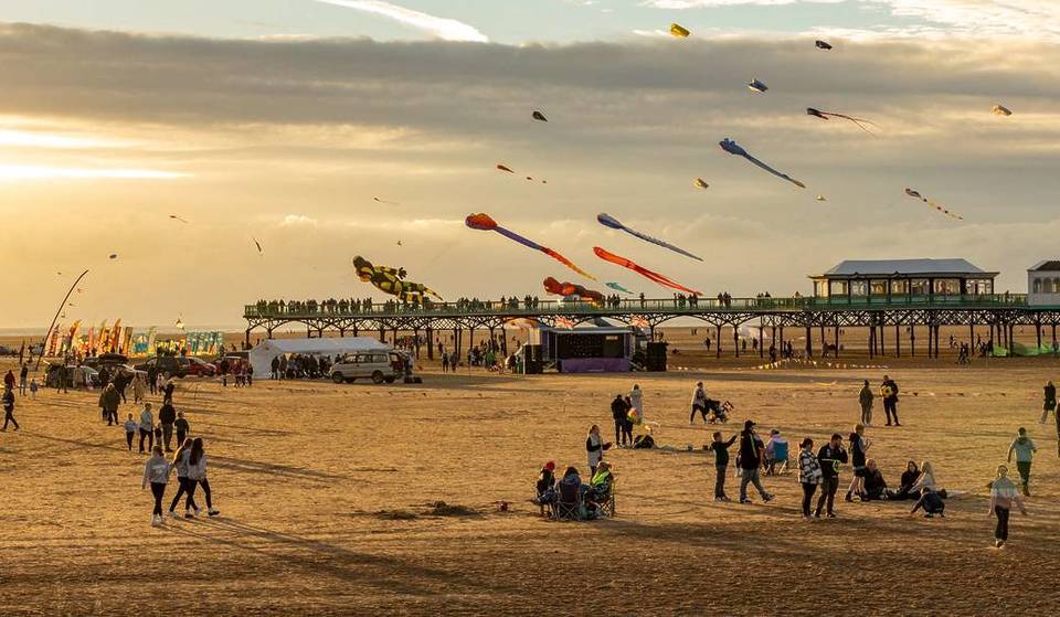Just over an hour from Manchester, this coastal town is hosting the UK’s largest kite festival with illuminated night display and an artisan market