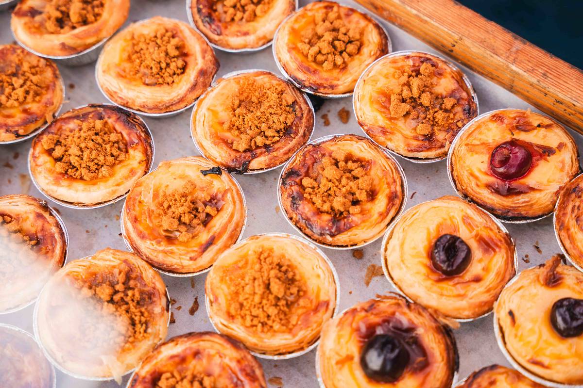 selection of pastel de natas