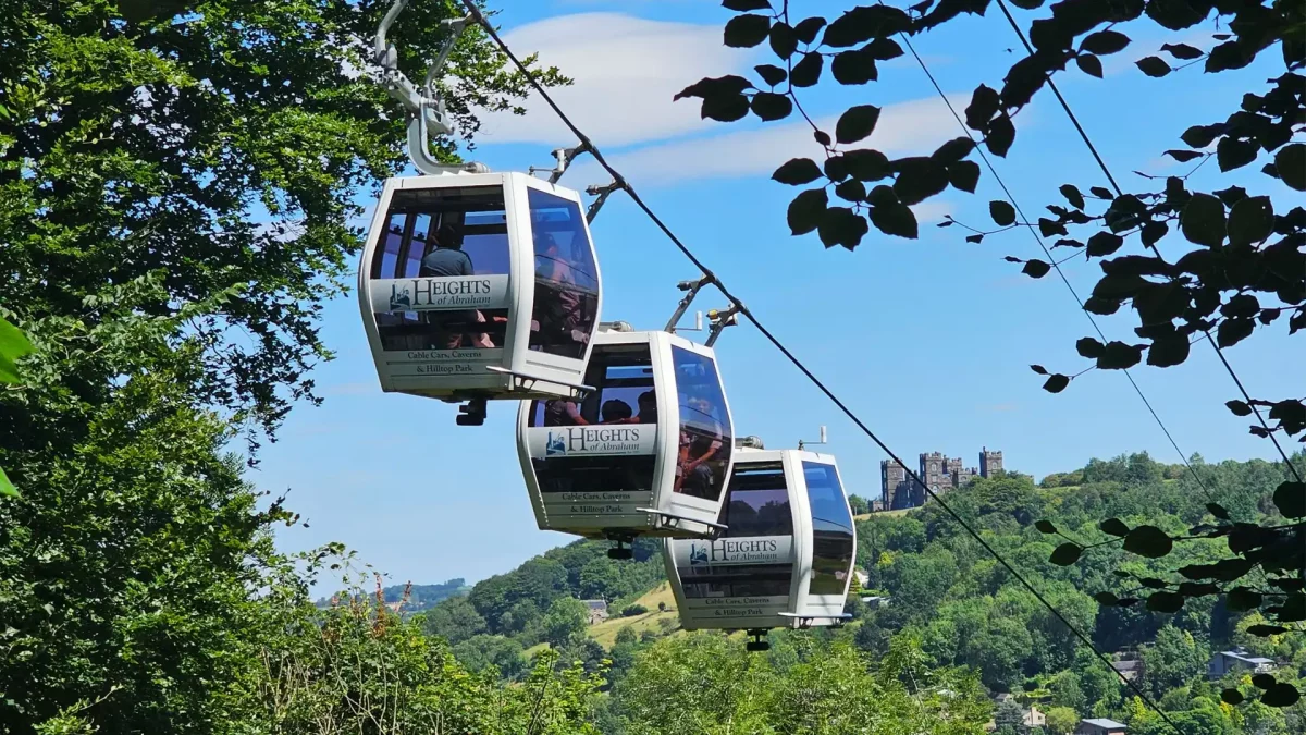 heights of abraham cable carrs
