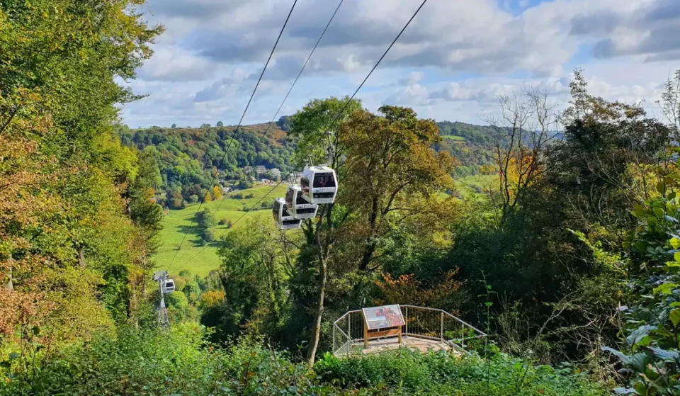 The Amazing Park 339m Above Sea Level Less Than 2 Hours From Manchester That’s Known As ‘Little Switzerland’ – With Incredible Views, Historic Caverns & Iconic Cable Cars