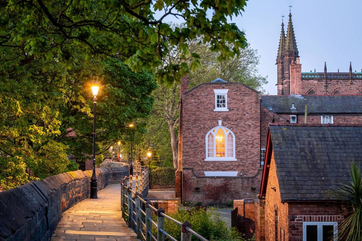 chester city walls prettiest in the world