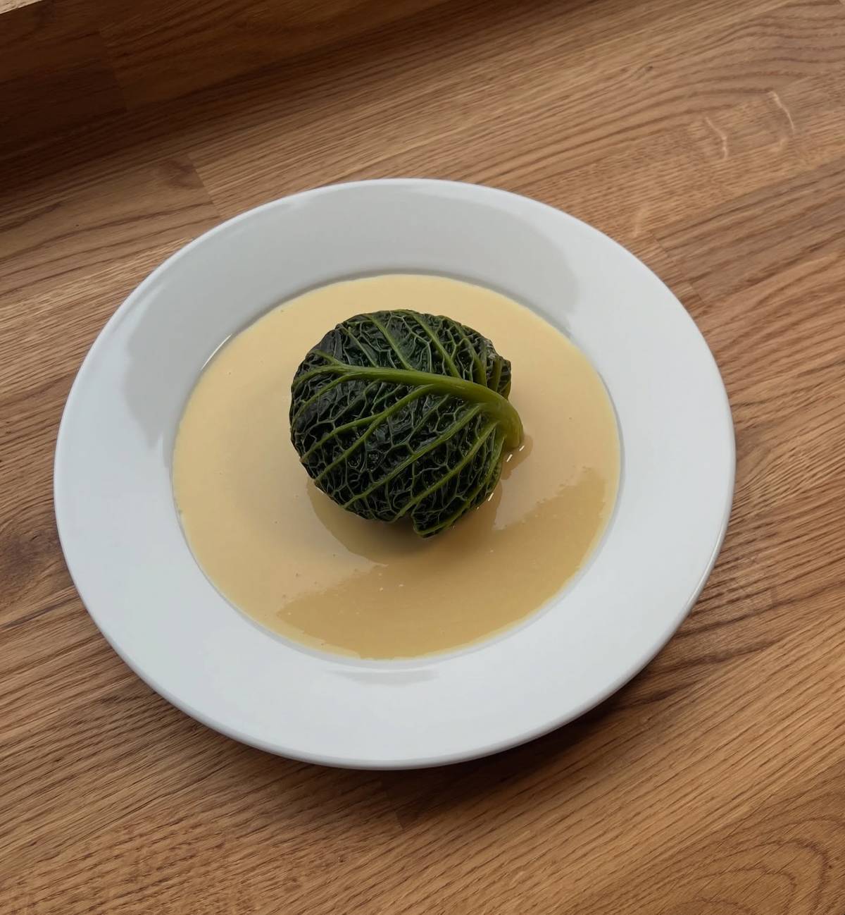 crab choux farcie with almond and vin jaune at cantaloupe stockport which is one of the greater manchester restaurants that has been added to the michelin guide