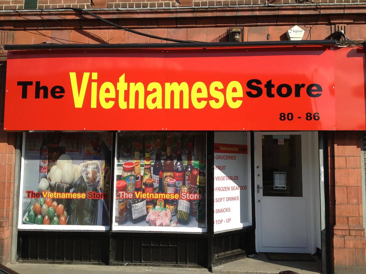 exterior of the vietnamese store