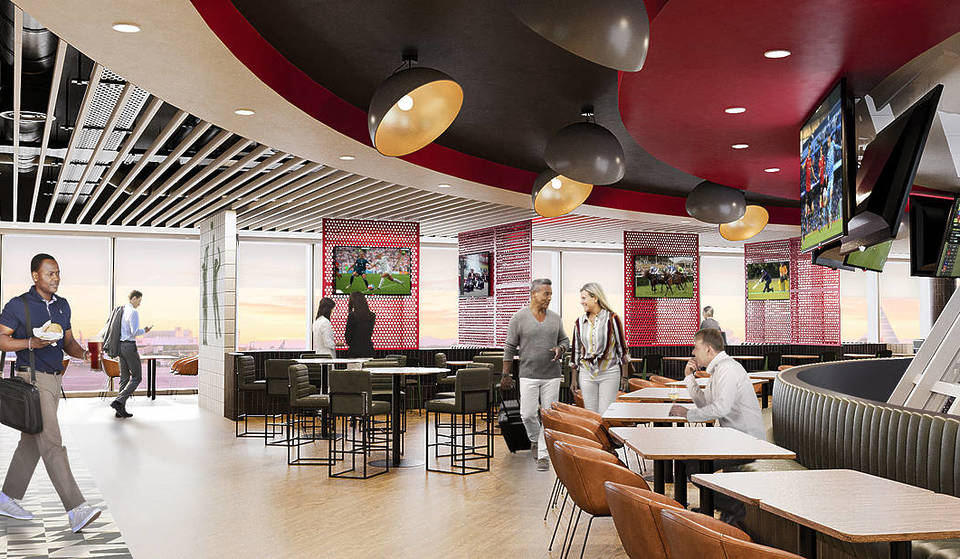 Work Has Begun On Multi-Million Pound Manchester Airport Terminal 3 Makeover – With A Huge Sports Bar, New Entrance & 40% More Seating