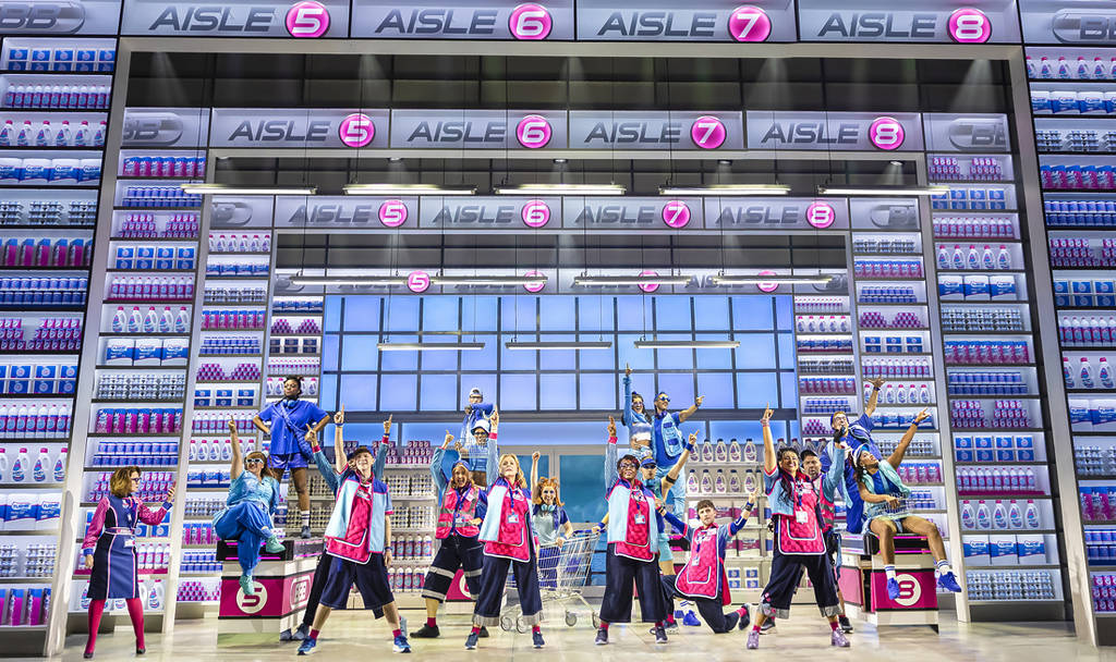 here and now cast on stage in Manchester