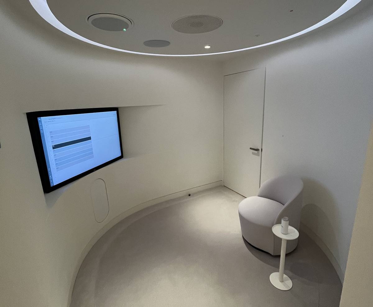 consultation room at neko health manchester