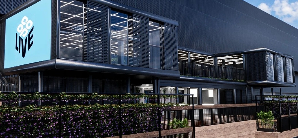 man city canalside fan zone by co-op live