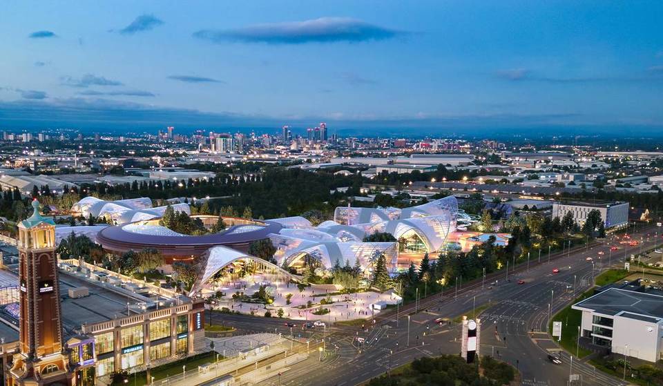 Building Work On The UK’s Largest Wellbeing Resort With A Beach & More Than 25 Water Slides Has Begun In Manchester – Here’s When It’s Expected To Open