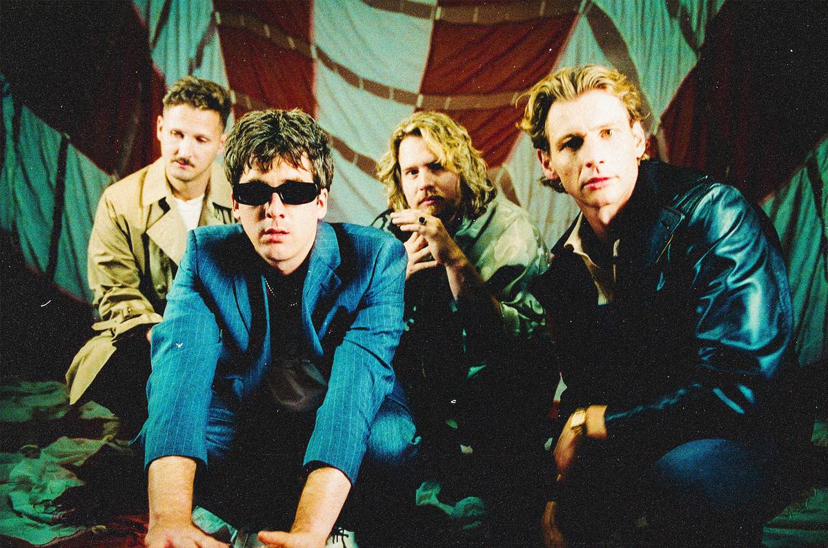 circa waves band press shot playing radio x is ten live in manchester