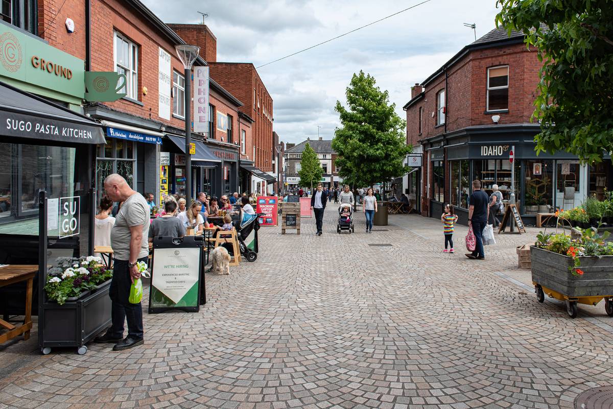 altrincham high street best place to raise a family manchester