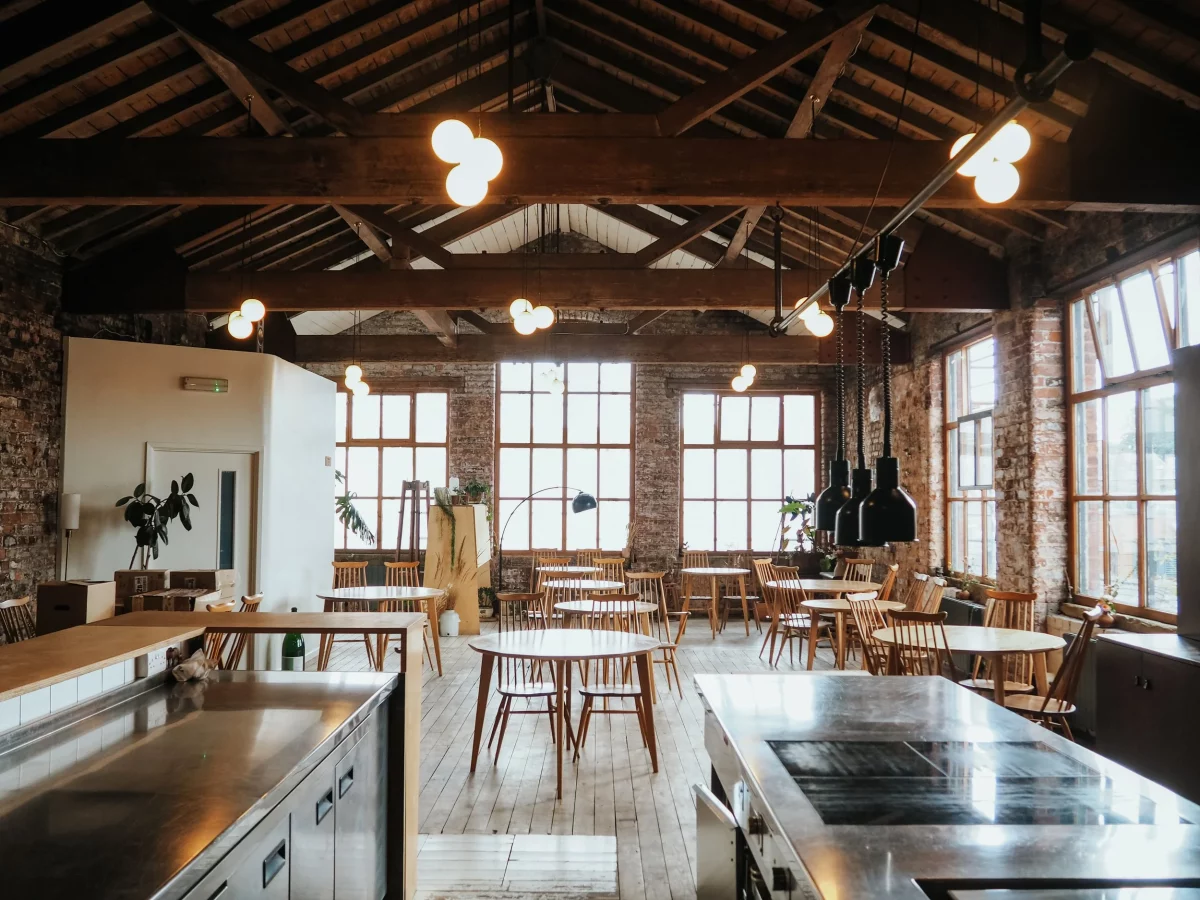 Where The Light Gets In restaurant interiors