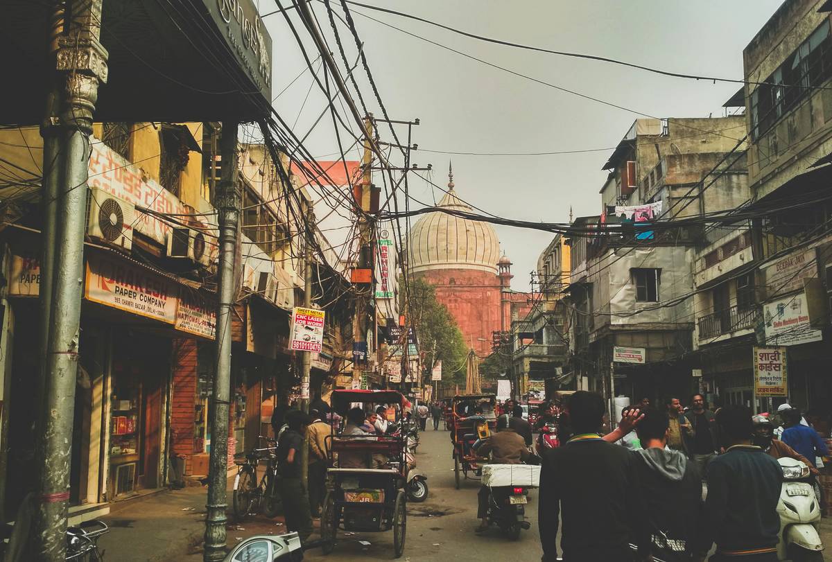 delhi street india