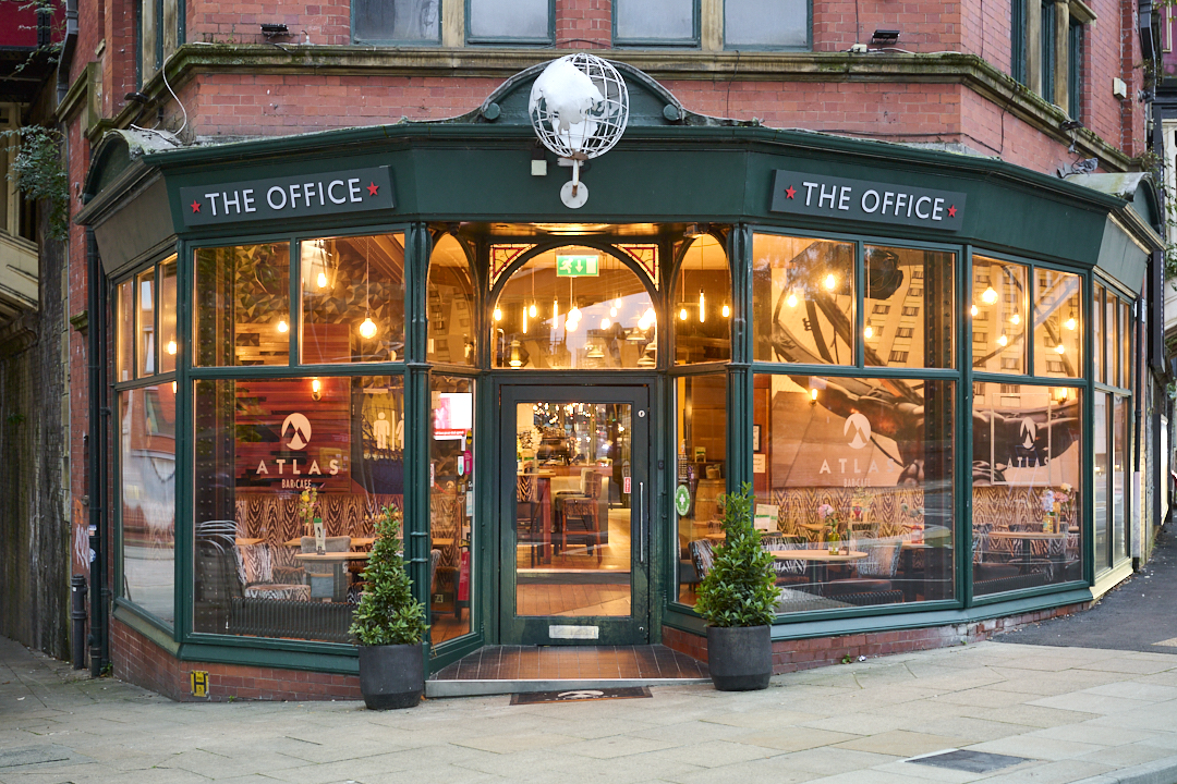 heineken transform atlas bar in manchester to the office