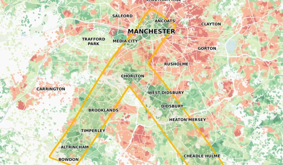 Move Over &#8216;London Banana&#8217;, It&#8217;s All About The &#8216;Manchester T&#8217; &#8211; This Interactive Map Reveals The City&#8217;s Best Neighbourhoods To Live, Where The Average House Price Is Over £500K